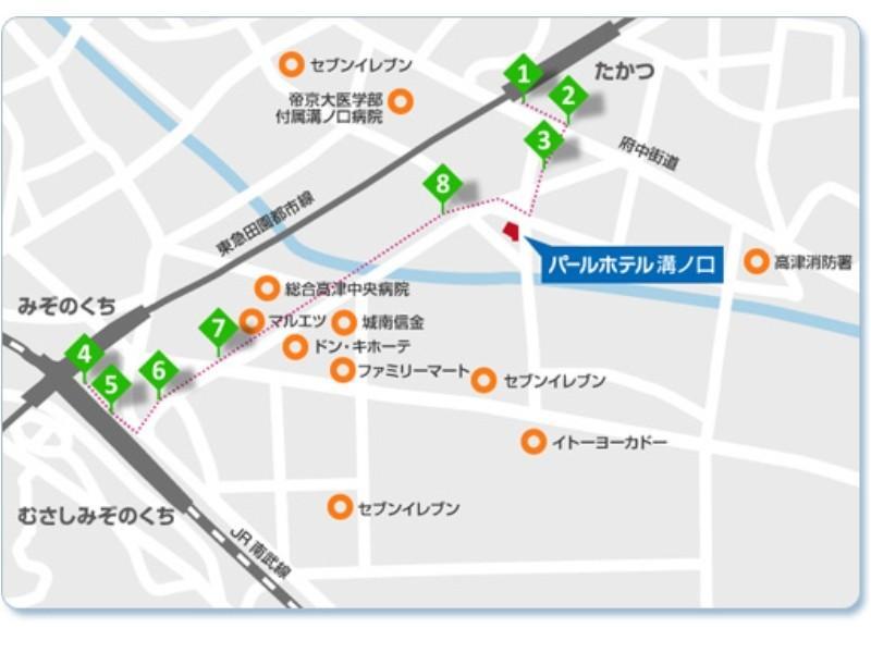 Pearl Hotel Mizonokuchi Kawasaki  Exterior foto